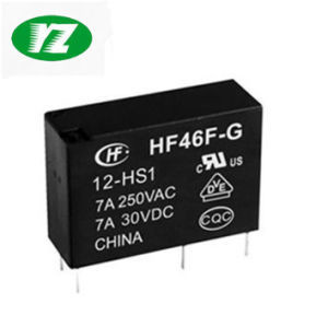 Hongfa Subminiature Intermediate Power Relay Hf46f-G Electric Parameter Relay