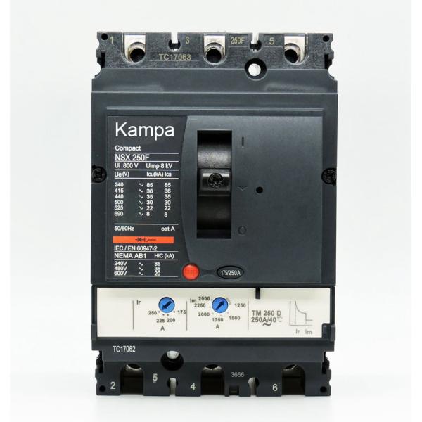 LV431630 kampa nsx 3 phase mccb circuit breaker