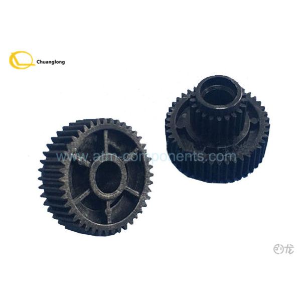 Quality Hyosung ATM Spare Parts Plastic Cassette Double Gear 21T 42G Black Color wholesale