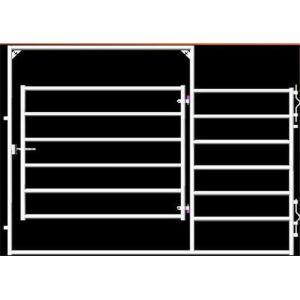 China 2.1x1.8m Australia standard farm gate fence/livestock panels Farmgate on sale
