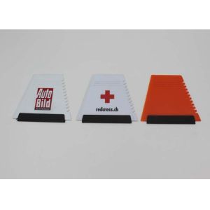 PS + TPR Auto Ice Scraper / Car Window Scraper With Rubber Blader