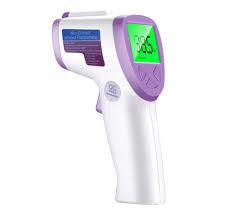 Cheap Portable Baby Fever Forehead Thermometer Laser Positioning With Memory Function for sale