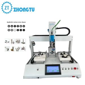 China 4 Axis Lock Screw Machine The Single-Head Double-Y Automatic Screw Iocking Machine with 0.1-10 Nm Screwdriver Torque on sale China 4 Axis Lock Screw Machine The Single-Head Double-Y Automatic Screw Iocking Machine with 0.1-10 Nm Screwdriver Torque on sale