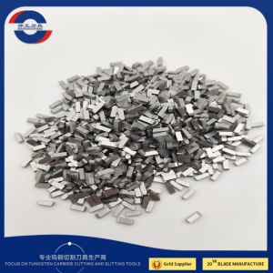 China Circular Carbide Cutting Teeth Wood Stone cemented carbide tips on sale