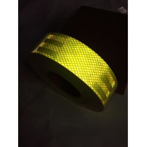 Fluorescent Vehicle Conspicuity PC Prismatic Reflective Tape