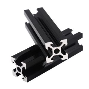 China Black Anodized 80X80 Aluminum Assembly Line Extrusions on sale