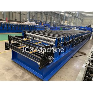 Automatic High Speed Roof Panel Roll Forming Machine Double Layer 4KW Hydraulic