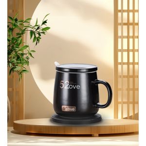 Stylish Mug Heated Coaster Set The Ultimate Combination Of Style And Functionali