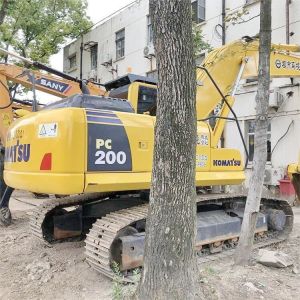 Original Komatsu PC200-8 Crawler Excavator 20 Ton with 0.8m3 Bucket Capacity in
