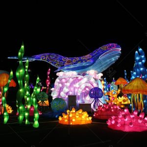 Outdoor Art Lantern Customized Color for Light Show / Exhibition