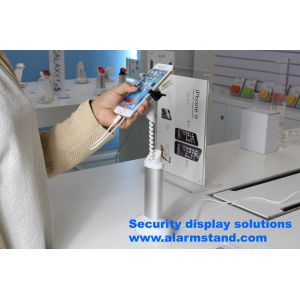 COMER security independent alarm display stand holder for mobile phone with