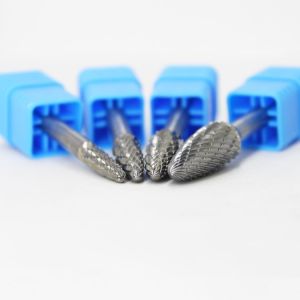 38-81mm Total Length Tungsten Carbide Burr Bits with 6-36mm Head Length