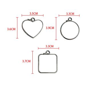 Sublimation Blank Necklace Custom Aromatherapy Essential Oil Diffuser Hollow