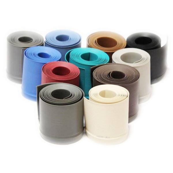 Quality Customized Color Direct Manufacture 4" Width Cove Skirting Board Waterproof Wall Base wholesale