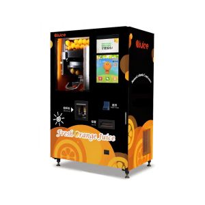 Automatic Orange Vending Machine With Card Reader Apple Sugar Cane Fruit Juice