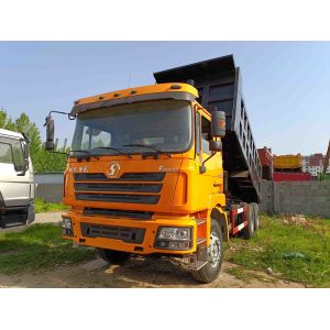 2nd Hand Truck Flat Roof Cabin 8.7 Meters Fast Gearbox 380hp 6×4 Used SHACMAN D