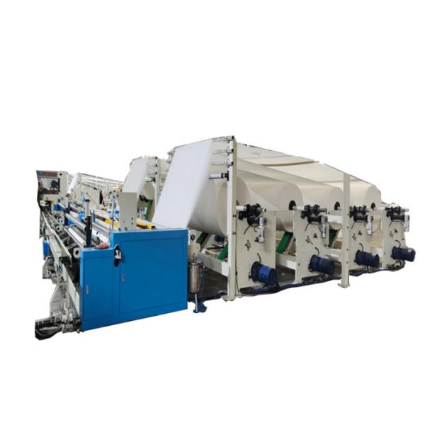 Quality Industrial 160pcs/Min Speed Toilet Paper Rewinding Slitting Machine wholesale
