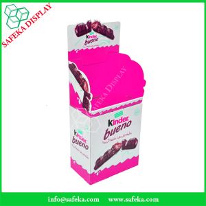 Cheap Pop dump bin displays Cheap Custom printed Promotion Rack Supermarket advertising Cardboard display stand for chocolate for sale