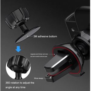 Car smart sensor Wireless Phone Charger Stand Phone Holder 10W 9V 1.67A