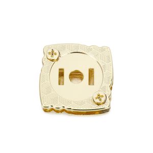 Square Handbag Lock Hardware For DIY Handmade Bag Making