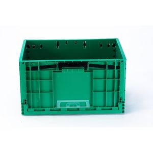 Solid Box Style Foldable Plastic EU Crate for Turnover and Convenient Transport