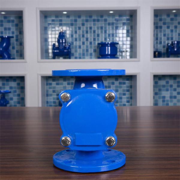 H44X SFCV Rubber Flapper Swing Check Valve Water DN200 Ductile Iron QT450