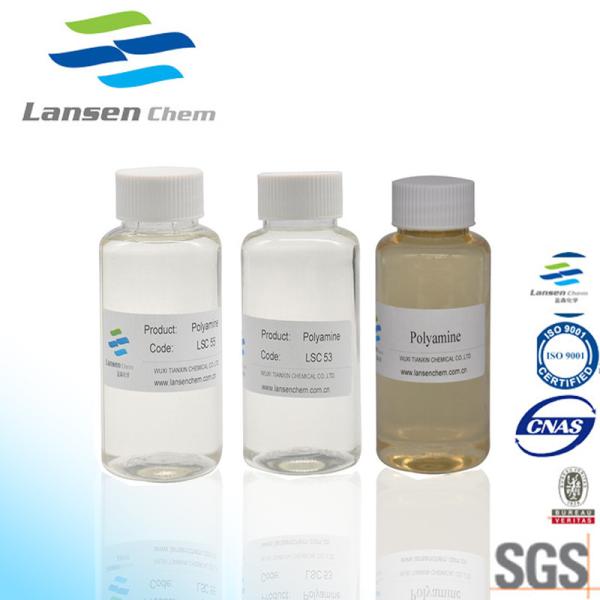 Water Treatment Quaternary Ammonium Cationic Polymer 50% Liquid Polyamine NSF LSC 51-55 Purity 50±1%