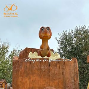 Animatronic Velociraptor Dinosaur Model with Infrared Sensor Control