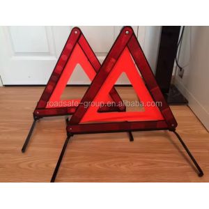 Abs Car Warning Triangle Reflective Road Safety Triangles