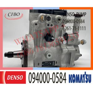 094000-0584 Diesel HP0 Fuel Injector Pump For KOMATSU SAA6D140 Excavator 6261-71