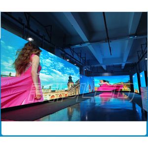 Big Indoor Curve Stage Background Led Screen 500x500mm Easy To Installation