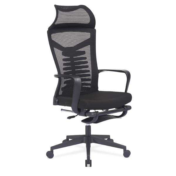 Quality Breathable High Back Desk Chair With Mesh Seat Adjustable Lumbar Support 90MM Spring wholesale
