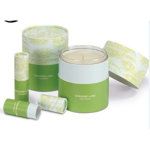 Cardboard FSC Pantone Color Candle Packaging Box Round CMYK