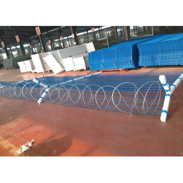 Quality Y Shaped Column H2400mm 3D Curvy Airport Security Fencing wholesale
