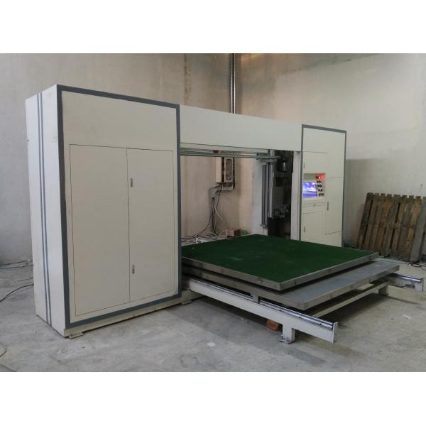 Pillow / Toy Shape Sponge Automatic CNC Foam Cutting Machine With Cycle Knife