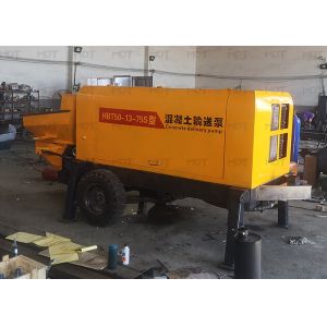 MDT-50 55KW Portable Concrete Mixer Machine Small Size Yellow Color