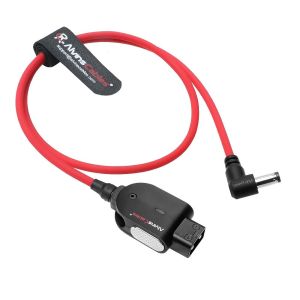 Cheap Alvin's Cables Smart Dtap to DC Cable for Atomos Ninja V, Ultra Soft D-tap to 2.1 DC Right Angle Power Cable for Blackmagic Design Video Assist, for sale
