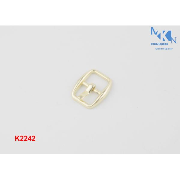 Quality Fashion Design Shoe Strap Buckles Hardware 8mm Size Hand Polished With Plating K2242 wholesale