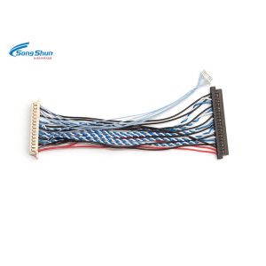 1.25mm Picth Connector LVDS Cable Assembly Automotive Computer Wiring Harness