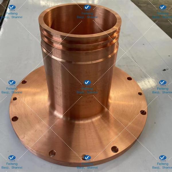 Quality Anti Corrosion T2 Copper Crucible Non Ferrous Metal Vaccum Packaging wholesale
