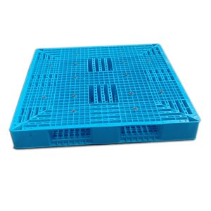 Durable Blue Flat Plastic Pallets Virgin PP Injection Moulded Pallets