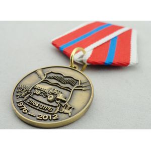 China Souvenir Gift Zinc Alloy 3D Custom Medal Awards with Ribbon Two Sides Die Casting on sale