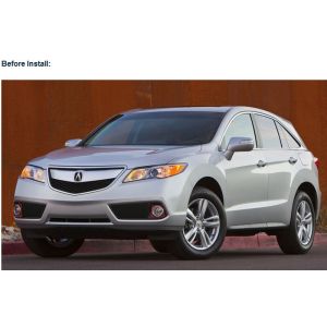 Acura RDX front fog lamp assembly LED daytime running lights DRL retrofit