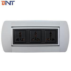 Rotatable Desktop Electrical Sockets For Office / Conference Room