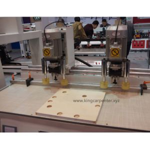 Double heads cabinet hinge drilling boring machine MZ73032