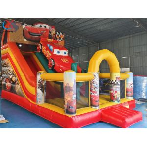 Inflatable Slide The Cars Inflatable Dry Double Slides Castle