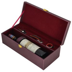 Custom wooden wine gift box