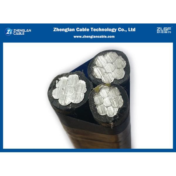 Quality 0.6/1KV XLPE Overhead Insulated Cable Service Drop Cable 3x25sqmm IEC60502-1 NFC33209 wholesale