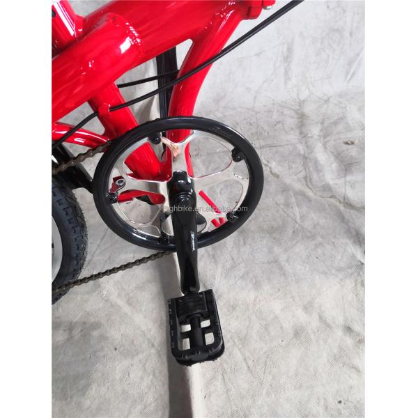 20 Inch Unisex Hybrid Folding Bike with 7 Gears and Aluminum V Brake Alloy Hub Quando