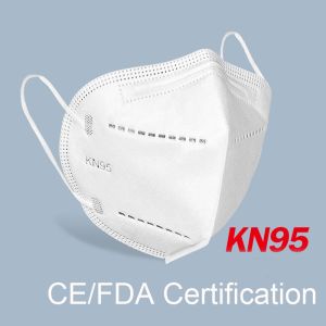 Disposable Ffp2 Kn95 Face Mask Protective Respiratory With Four Layers